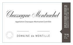 2019 Chassagne-Montrachet Blanc, Domaine de Montille